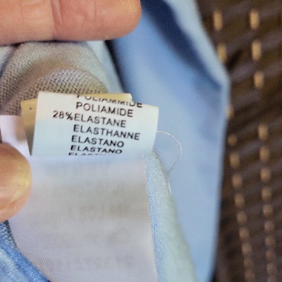 Venti6 Chic Light Blue V-Neck Sweater with Skull Design - Picture 7 of 8